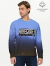 Мужской лонгслив базовый / minecraft