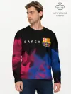 Мужской лонгслив базовый / BARCELONA / БАРСЕЛОНА