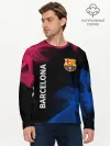 Мужской лонгслив базовый / BARCELONA / БАРСЕЛОНА