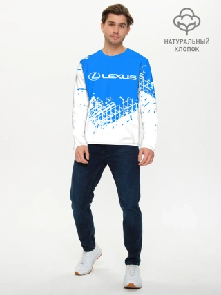 Мужской лонгслив базовый / LEXUS / ЛЕКСУС