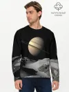 Мужской лонгслив базовый / Saturn