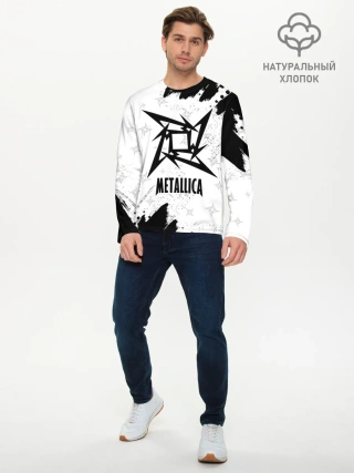 Мужской лонгслив базовый / METALLICA / МЕТАЛЛИКА