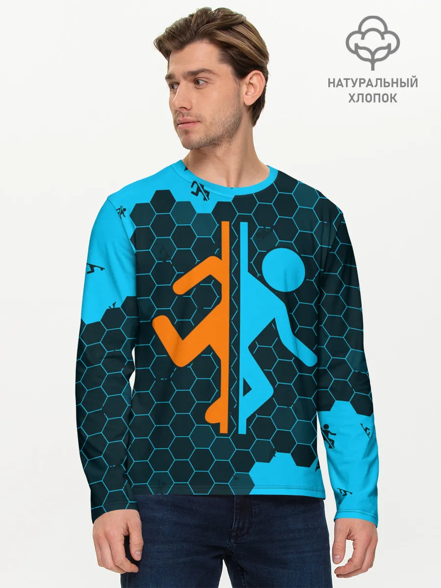 Мужской лонгслив базовый / PORTAL / ПОРТАЛ