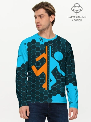 Мужской лонгслив базовый / PORTAL / ПОРТАЛ