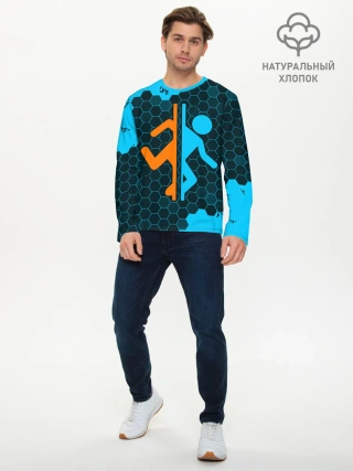 Мужской лонгслив базовый / PORTAL / ПОРТАЛ