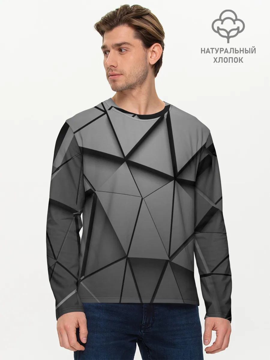 Мужской лонгслив базовый / ABSTRACTION STYLE