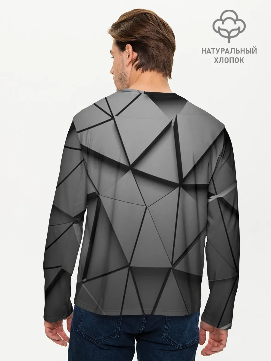 Мужской лонгслив базовый / ABSTRACTION STYLE