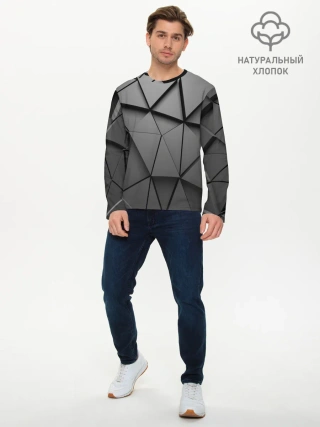 Мужской лонгслив базовый / ABSTRACTION STYLE