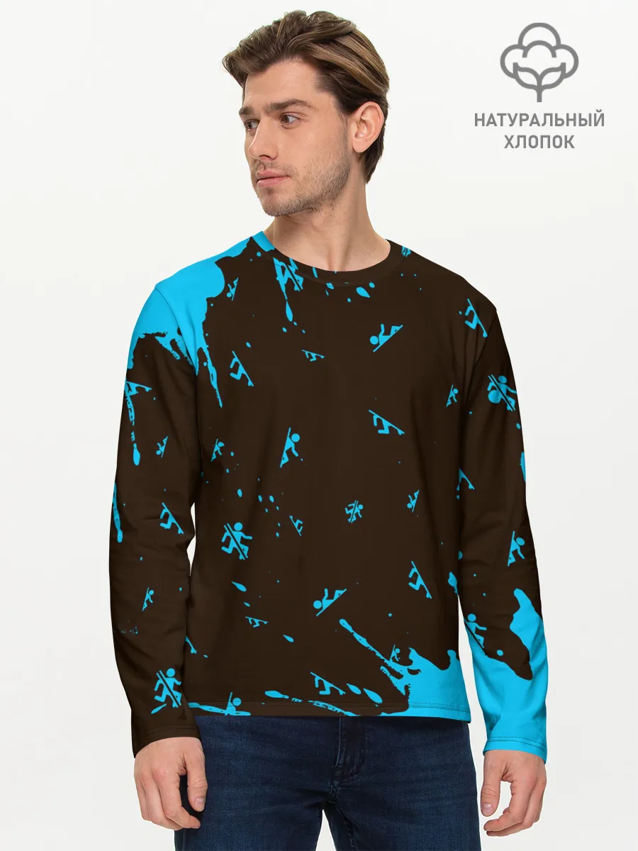 Мужской лонгслив базовый / PORTAL / ПОРТАЛ