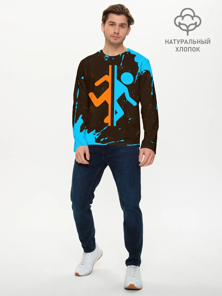 Мужской лонгслив базовый / PORTAL / ПОРТАЛ