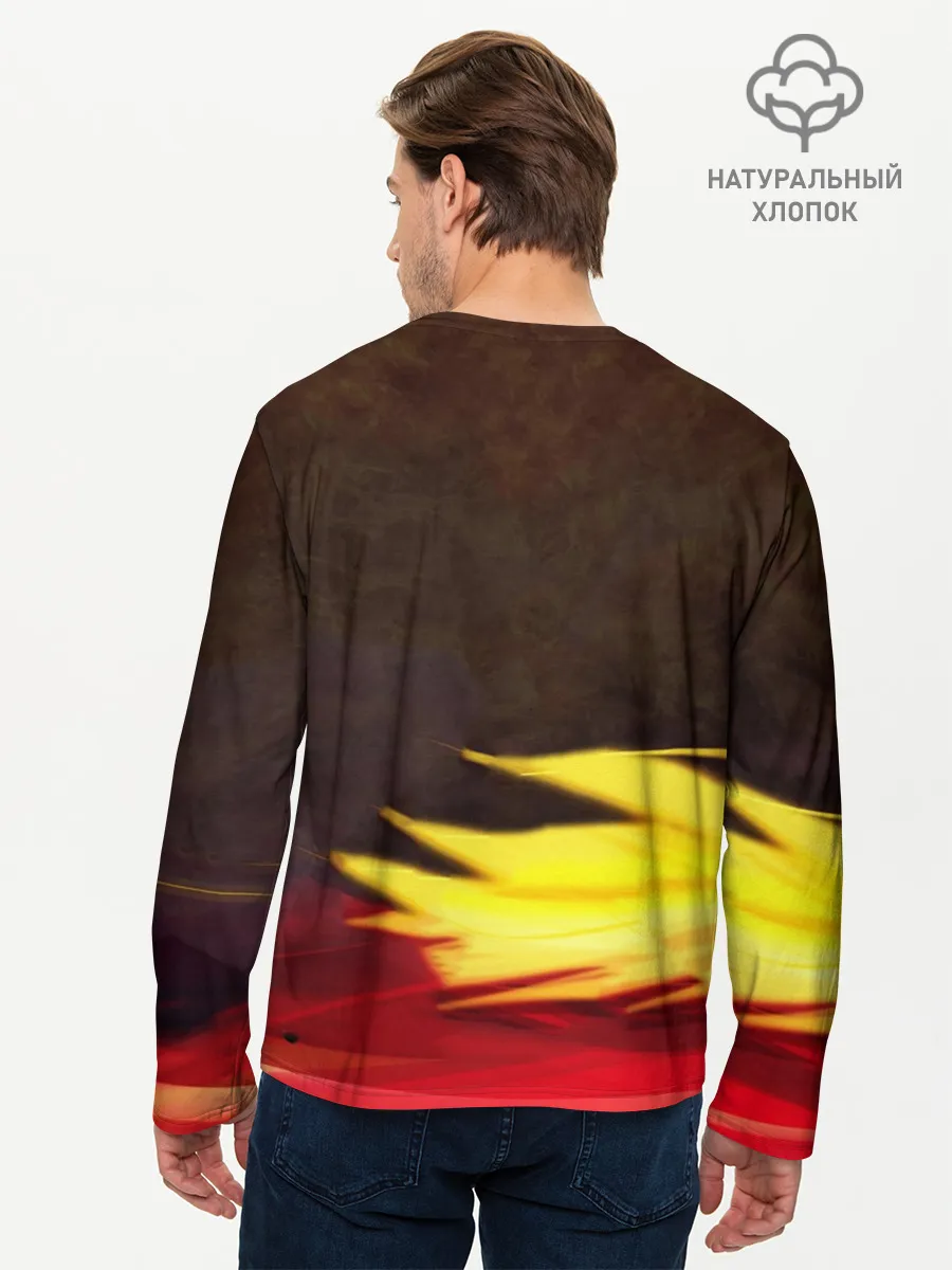 Мужской лонгслив базовый / Спасатель