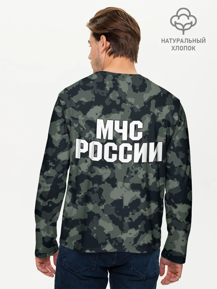 Мужской лонгслив базовый / МЧС России