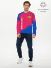 Мужской лонгслив базовый / BARCELONA / БАРСЕЛОНА