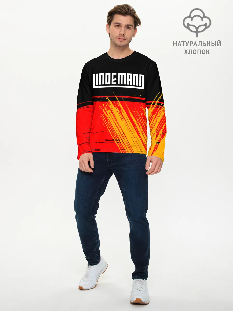 Мужской лонгслив базовый / LINDEMANN / ЛИНДЕМАНН