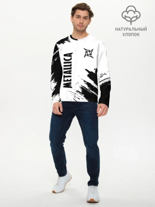 Мужской лонгслив базовый / METALLICA / МЕТАЛЛИКА