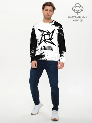 Мужской лонгслив базовый / METALLICA / МЕТАЛЛИКА