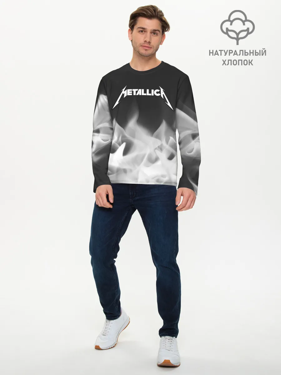 Мужской лонгслив базовый / METALLICA / МЕТАЛЛИКА