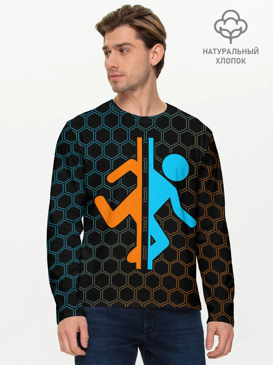 Мужской лонгслив базовый / PORTAL / ПОРТАЛ