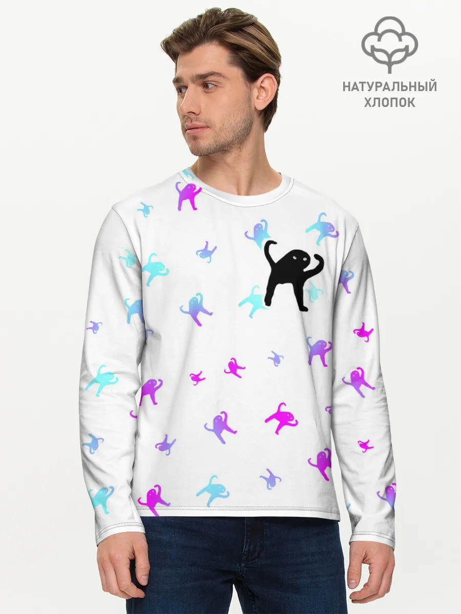 Мужской лонгслив базовый / ЪУЪ СЪУКА