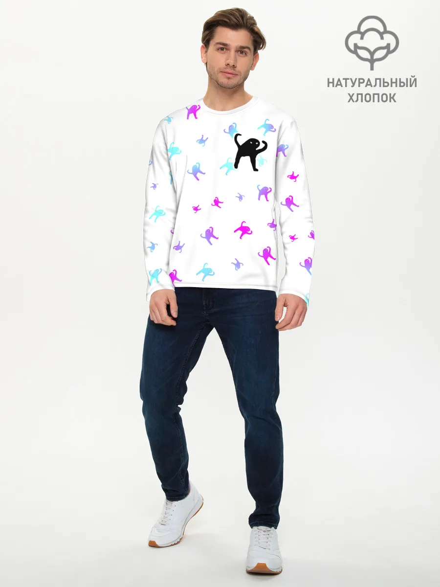 Мужской лонгслив базовый / ЪУЪ СЪУКА