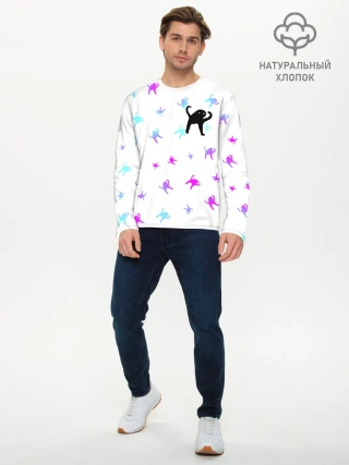 Мужской лонгслив базовый / ЪУЪ СЪУКА