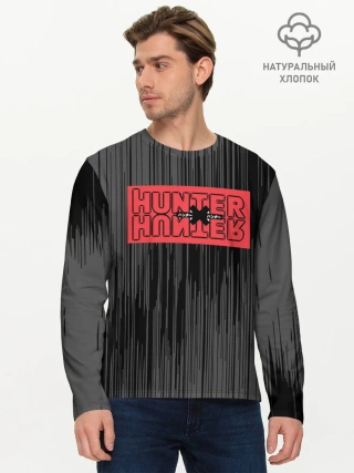 Мужской лонгслив базовый / Hunter x Hunter