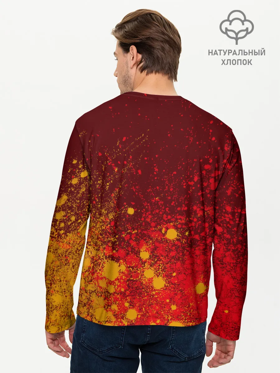 Мужской лонгслив базовый / MITSUBISHI / МИТСУБИСИ