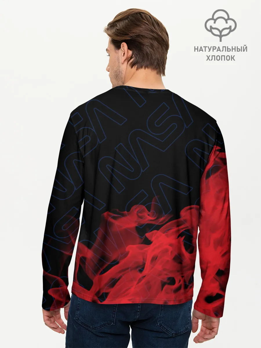 Мужской лонгслив базовый / NASA / НАСА