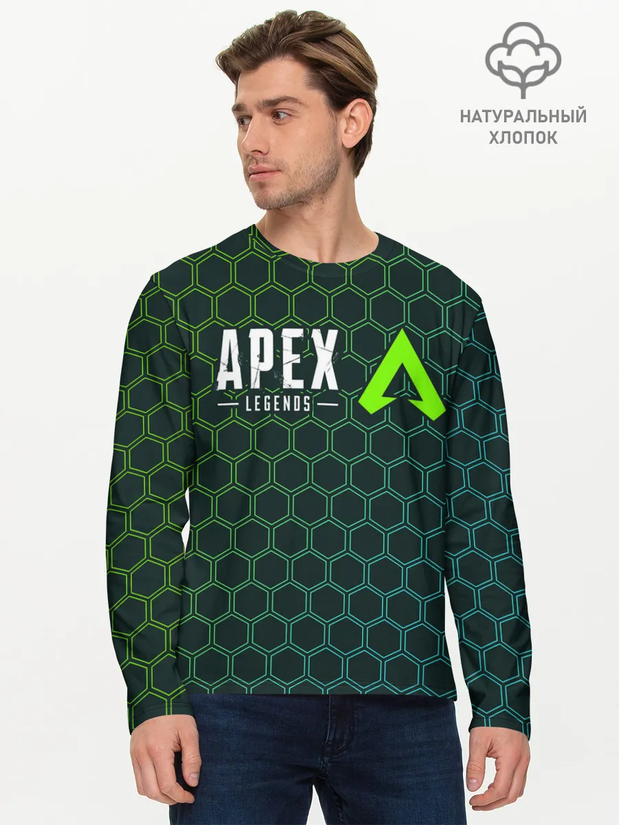 Мужской лонгслив базовый / APEX LEGENDS / АПЕКС ЛЕГЕНД