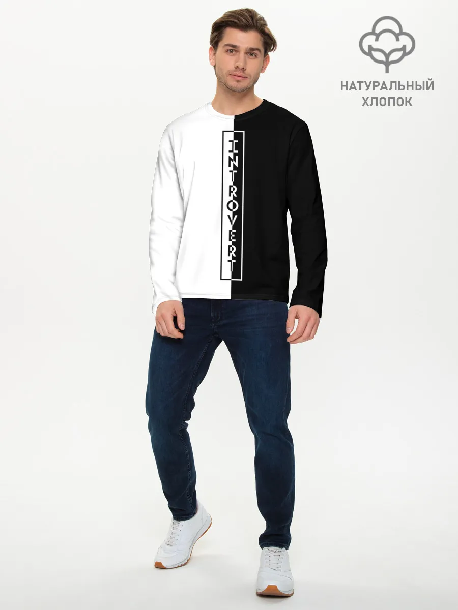 Мужской лонгслив базовый / INTROVERT