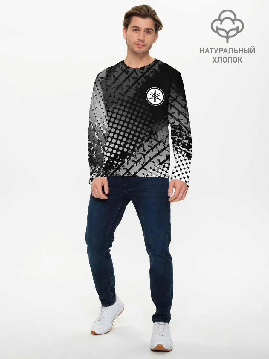 Мужской лонгслив базовый / Yamaha