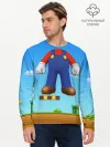 Мужской лонгслив базовый / Mario