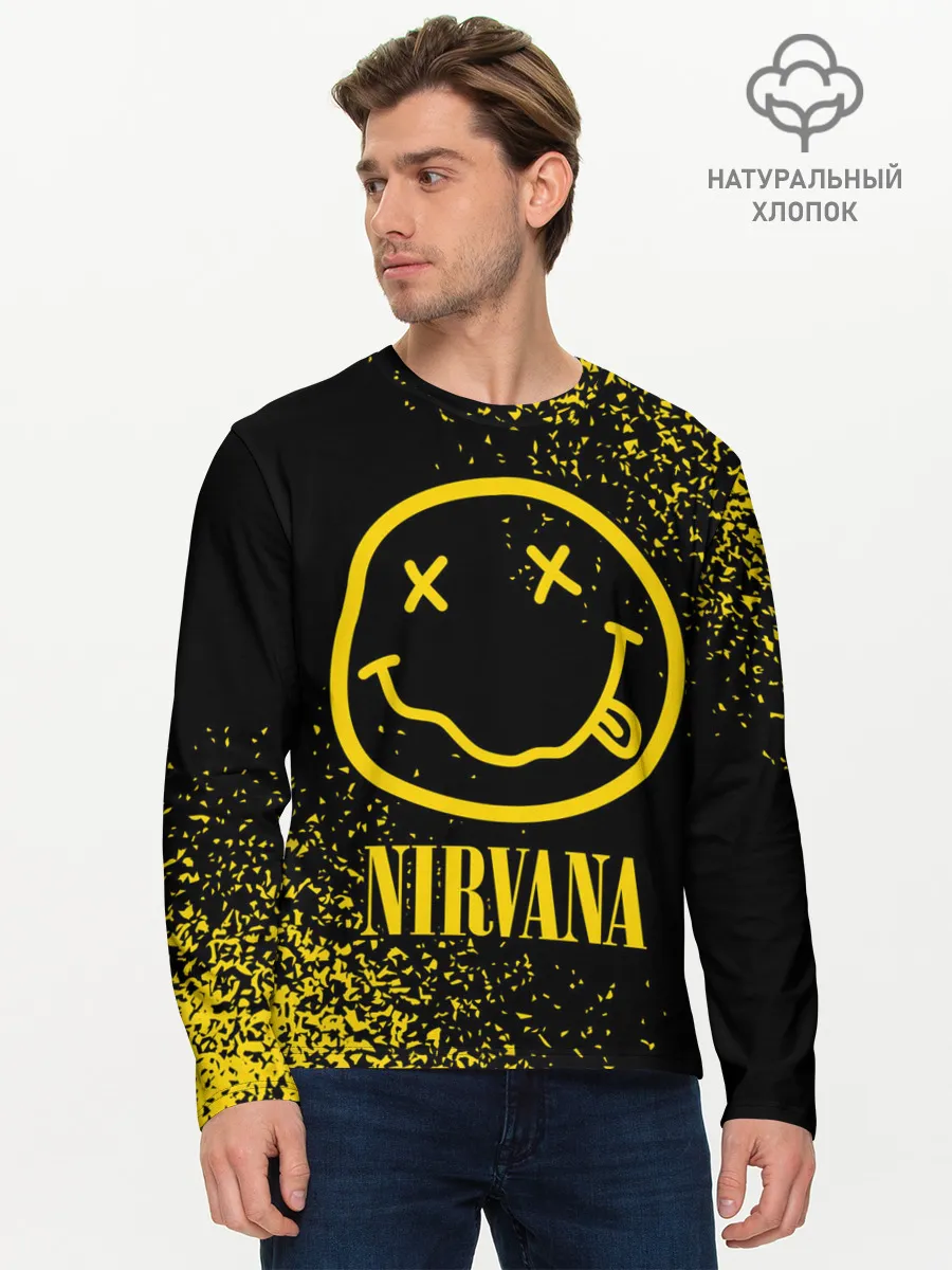 Мужской лонгслив базовый / NIRVANA / НИРВАНА