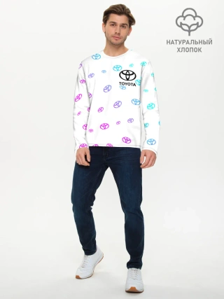 Мужской лонгслив базовый / TOYOTA / ТОЙОТА