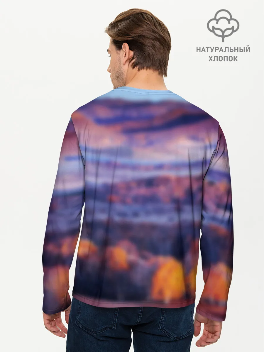 Мужской лонгслив базовый / Рафталия