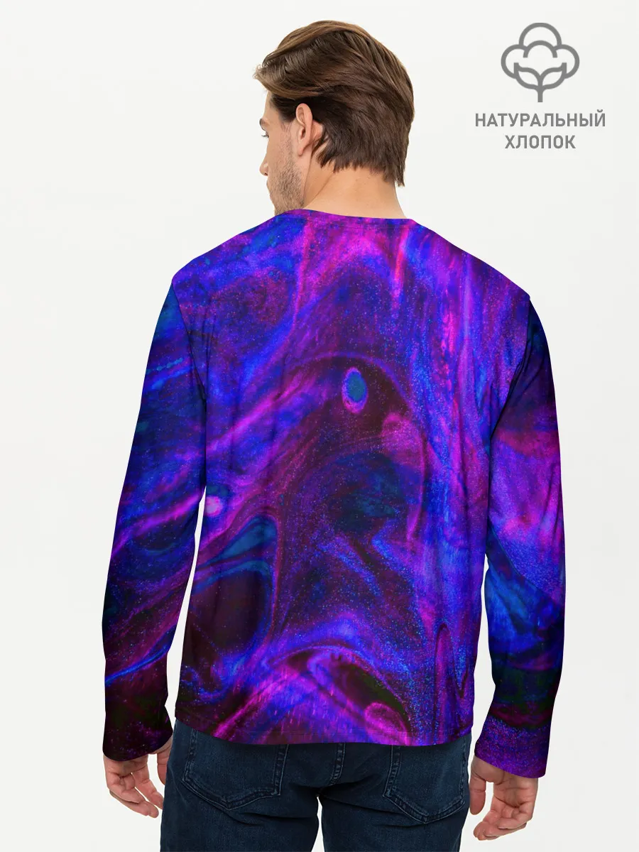 Мужской лонгслив базовый / Space