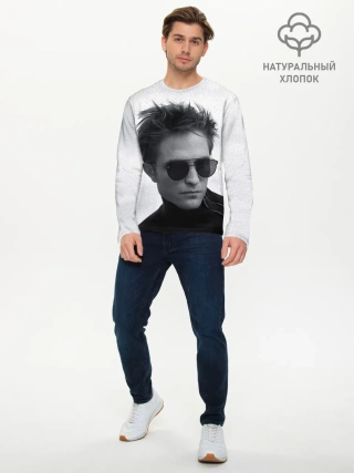 Мужской лонгслив базовый / ROBERT PATTINSON