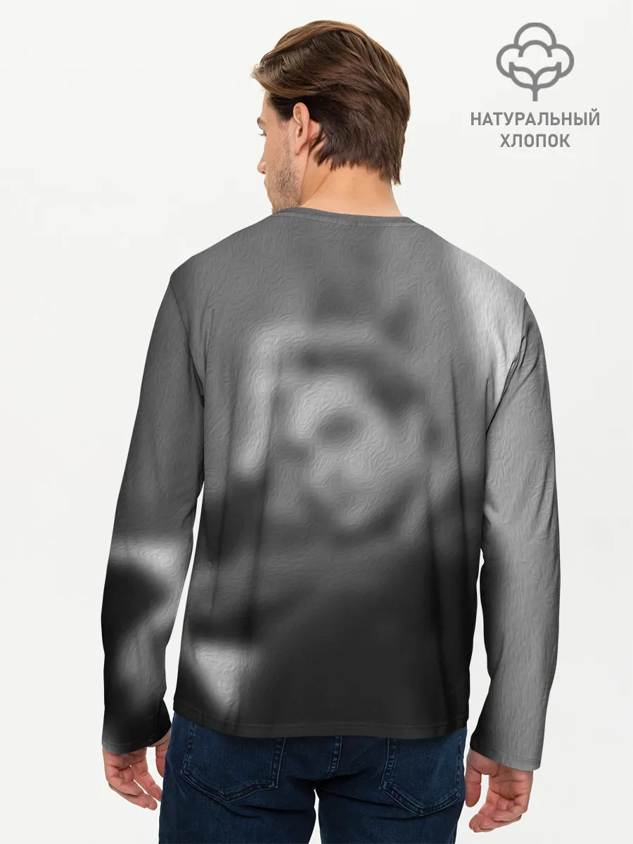 Мужской лонгслив базовый / Роберт Паттинсон
