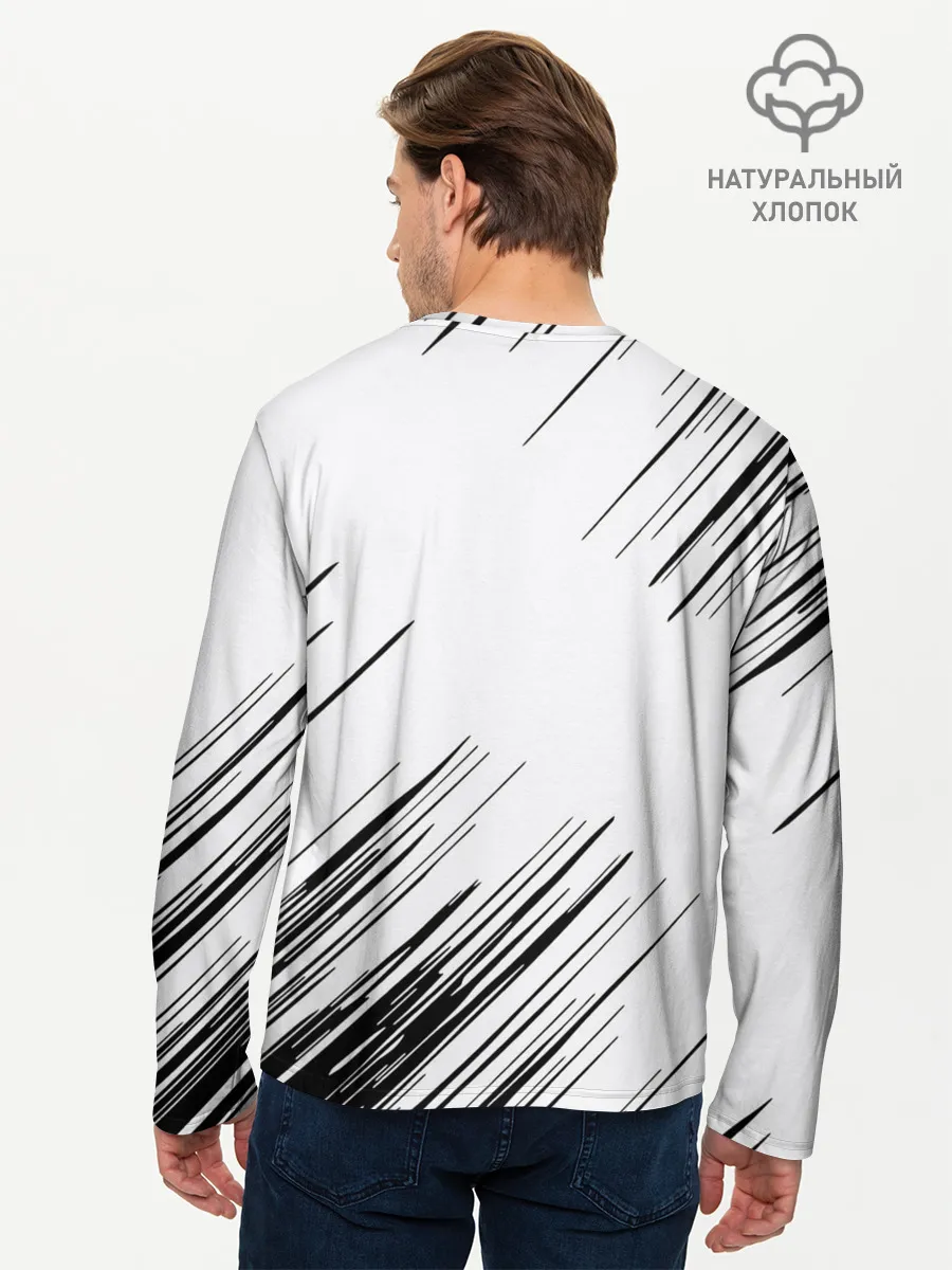 Мужской лонгслив базовый / Символика Скандинавов