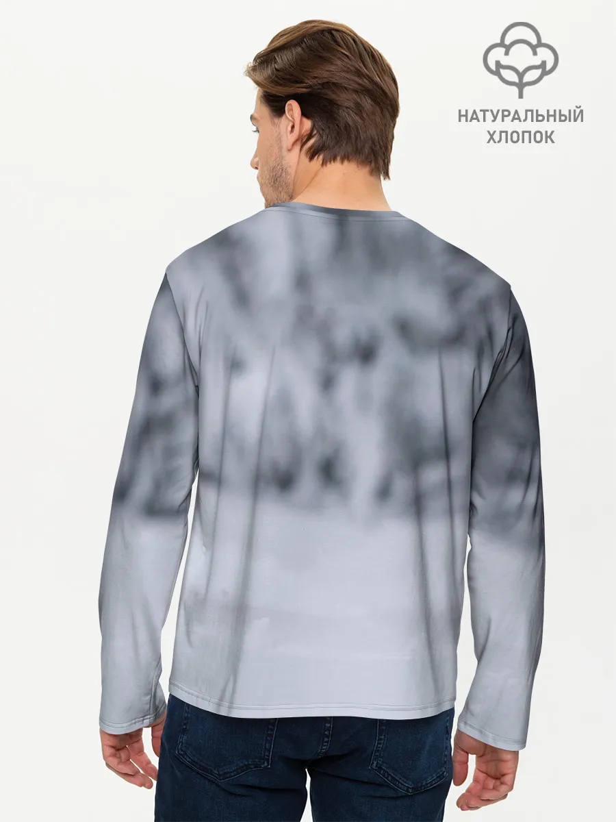 Мужской лонгслив базовый / Рысь