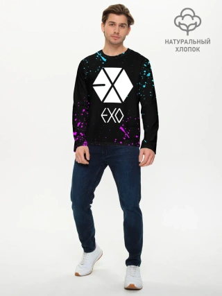 Мужской лонгслив базовый / EXO BAND.