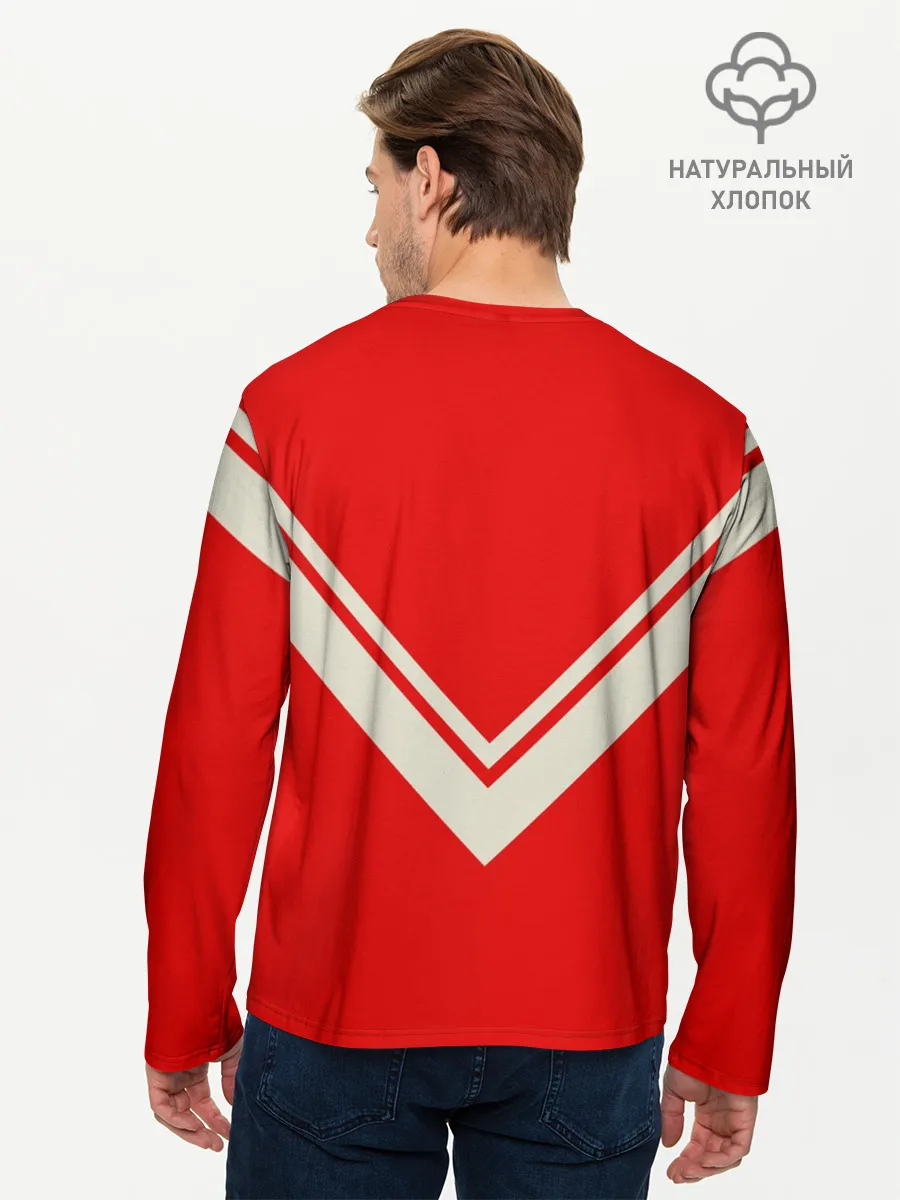 Мужской лонгслив базовый / СССР хоккейная форма