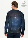 Мужской лонгслив базовый / Космос