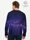 Мужской лонгслив базовый / Космос
