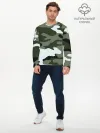 Мужской лонгслив базовый / camouflage 2