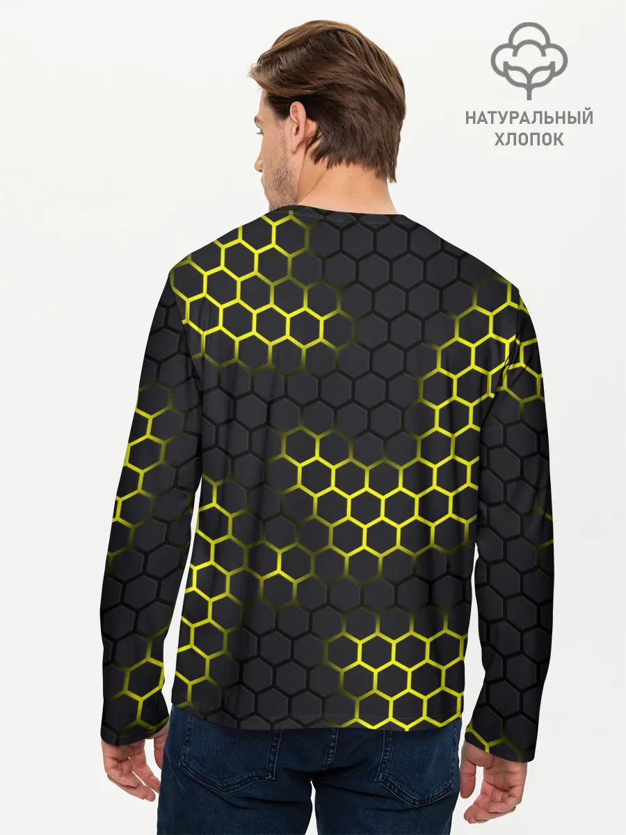 Мужской лонгслив базовый / Pikachu Pika Pika