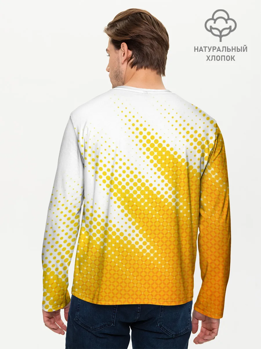 Мужской лонгслив базовый / Pikachu Pika Pika
