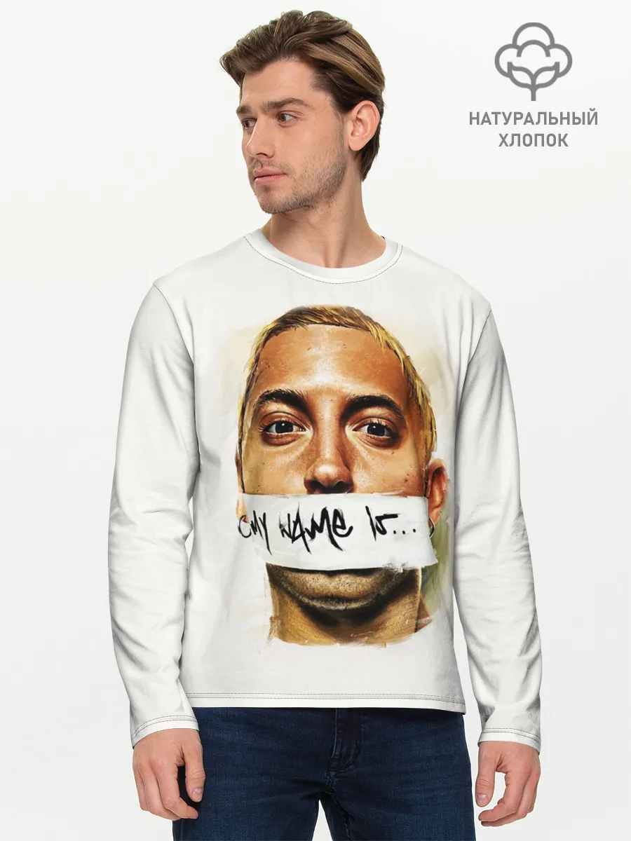 Мужской лонгслив базовый / EMINEM