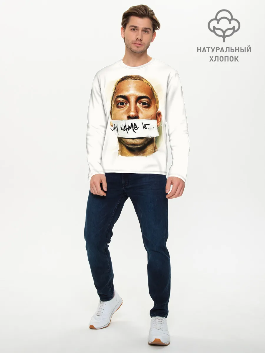 Мужской лонгслив базовый / EMINEM