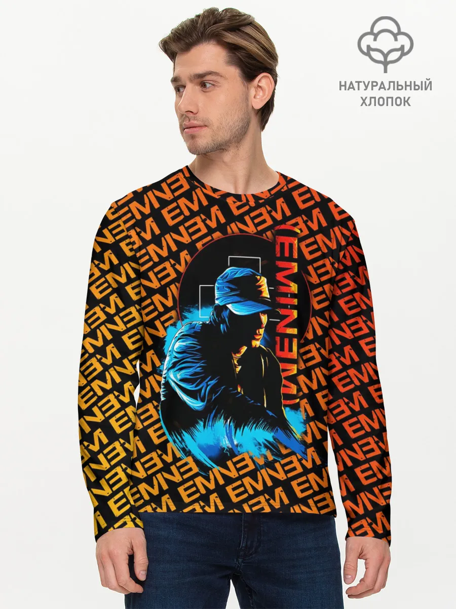 Мужской лонгслив базовый / EMINEM